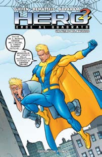 Copertina fumetto EROE AL QUADRATO vol. 2