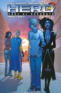 Copertina fumetto EROE AL QUADRATO vol. 3