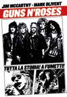 Copertina fumetto GUNS N' ROSES LA STORIA A FUMETTI
