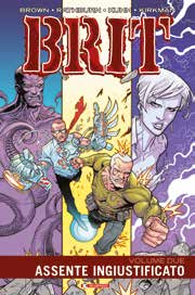 Copertina fumetto ASSENTE INGIUSTIFICATO