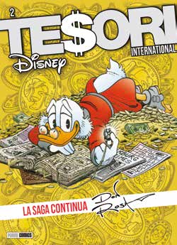 Copertina fumetto TESORI INTERNATIONAL vol. 2