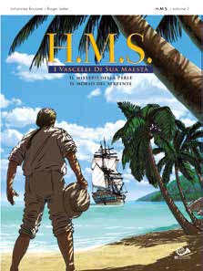 Copertina fumetto H.M.S. - I VASCELLI DI SUA MAESTA' vol. 2