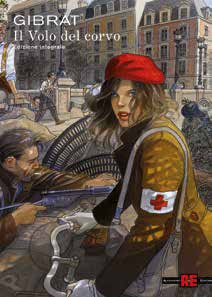 Copertina fumetto IL VOLO DEL CORVO