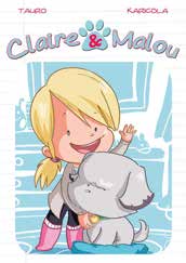 Copertina fumetto CLAIRE & MALU