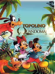 Copertina fumetto TOPOLINO LIMITED DE LUXE EDITION TOPOLINO E L'ISOLA DI QUANDOMAI vol. 10