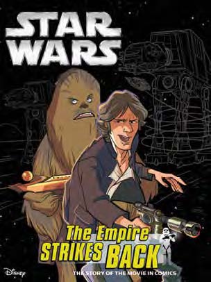 Copertina fumetto STAR WARS: L'IMPERO COLPISCE ANCORA