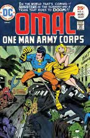Copertina fumetto OMAC DI JACK KIRBY