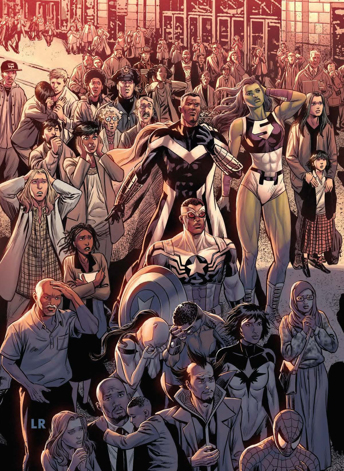 Copertina fumetto GLI ULTIMI GIORNI DEI MIGHTY AVENGERS
