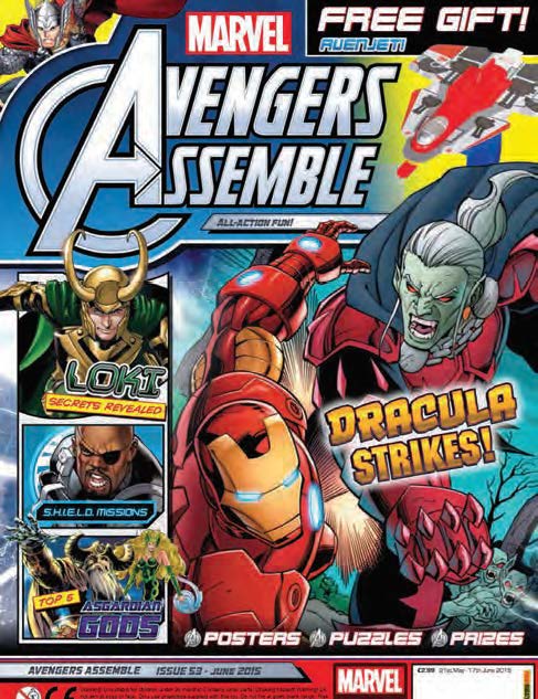 Copertina fumetto AVENGERS MAGAZINE vol. 12