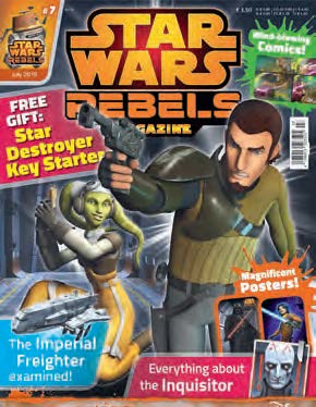 Copertina fumetto STAR WARS REBELS MAGAZINE vol. 7