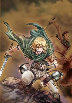 Copertina fumetto L'ATTACCO DEI GIGANTI - BEFORE THE FALL vol. 6