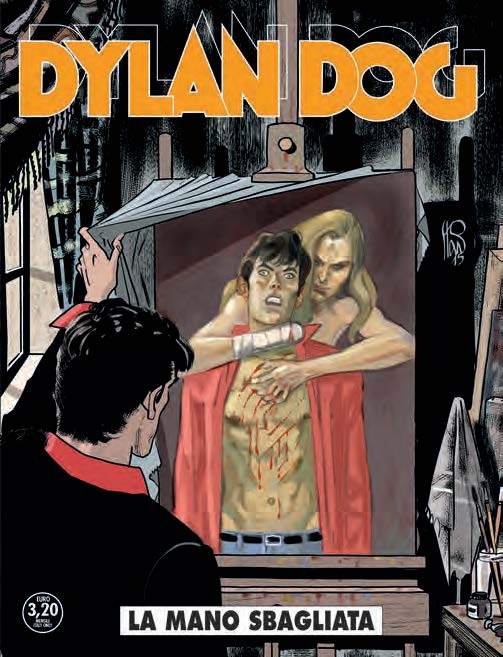 Copertina fumetto DYLAN DOG vol. 348