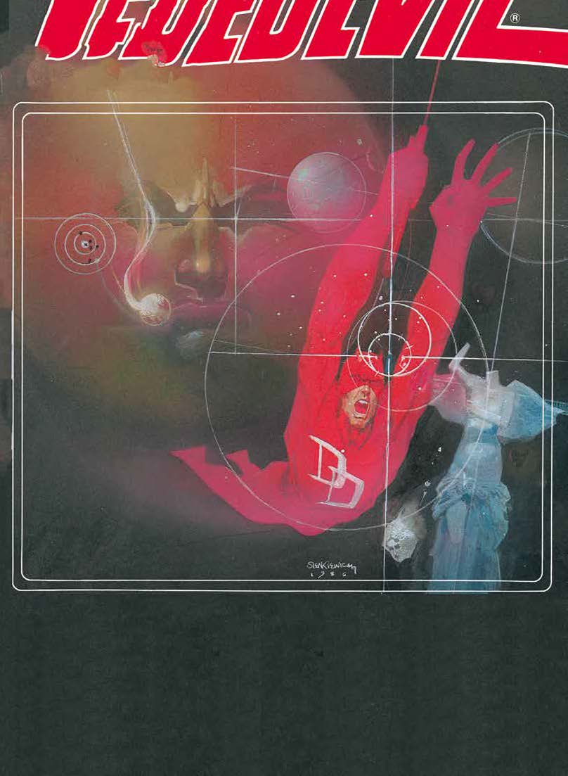 Copertina fumetto DEVIL: AMORE E GUERRA