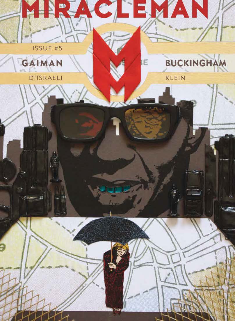 Copertina fumetto MIRACLEMAN DI GAIMAN & BUCKINGHAM vol. 5