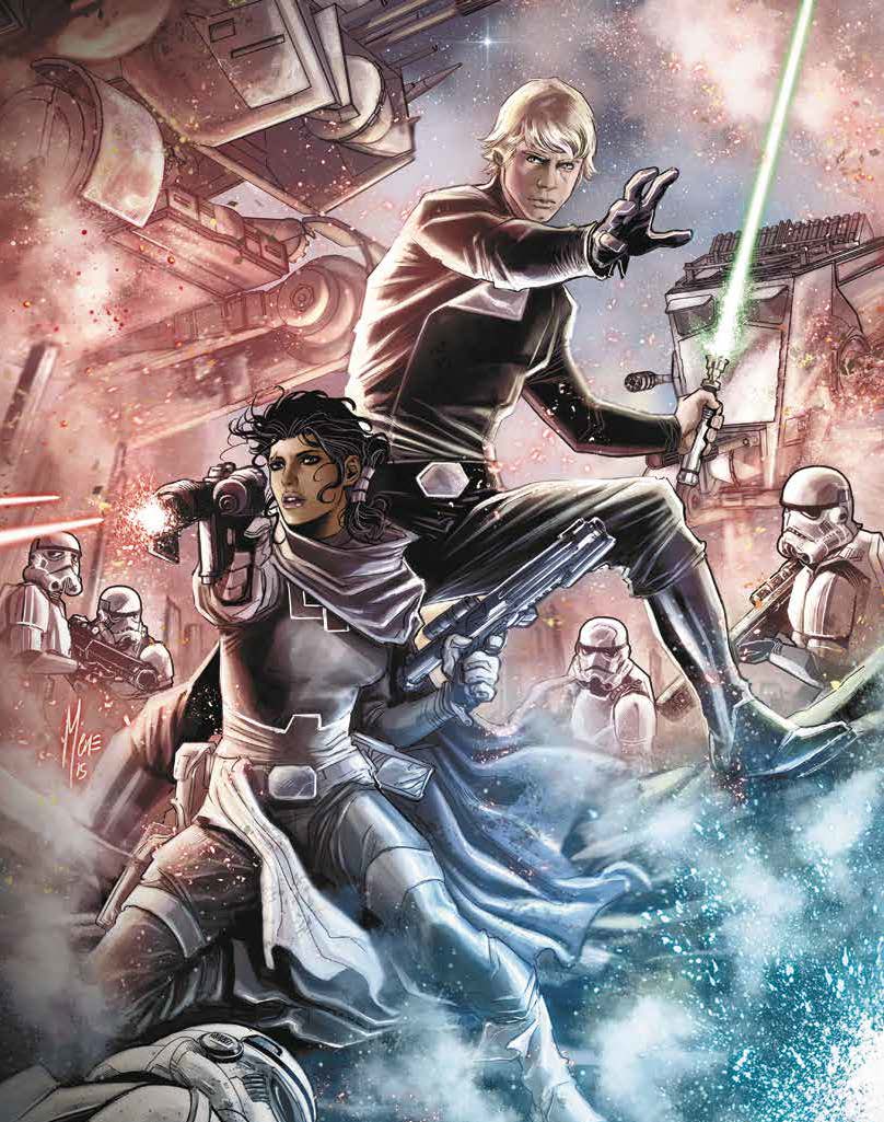 Copertina fumetto STAR WARS: L'IMPERO A PEZZI