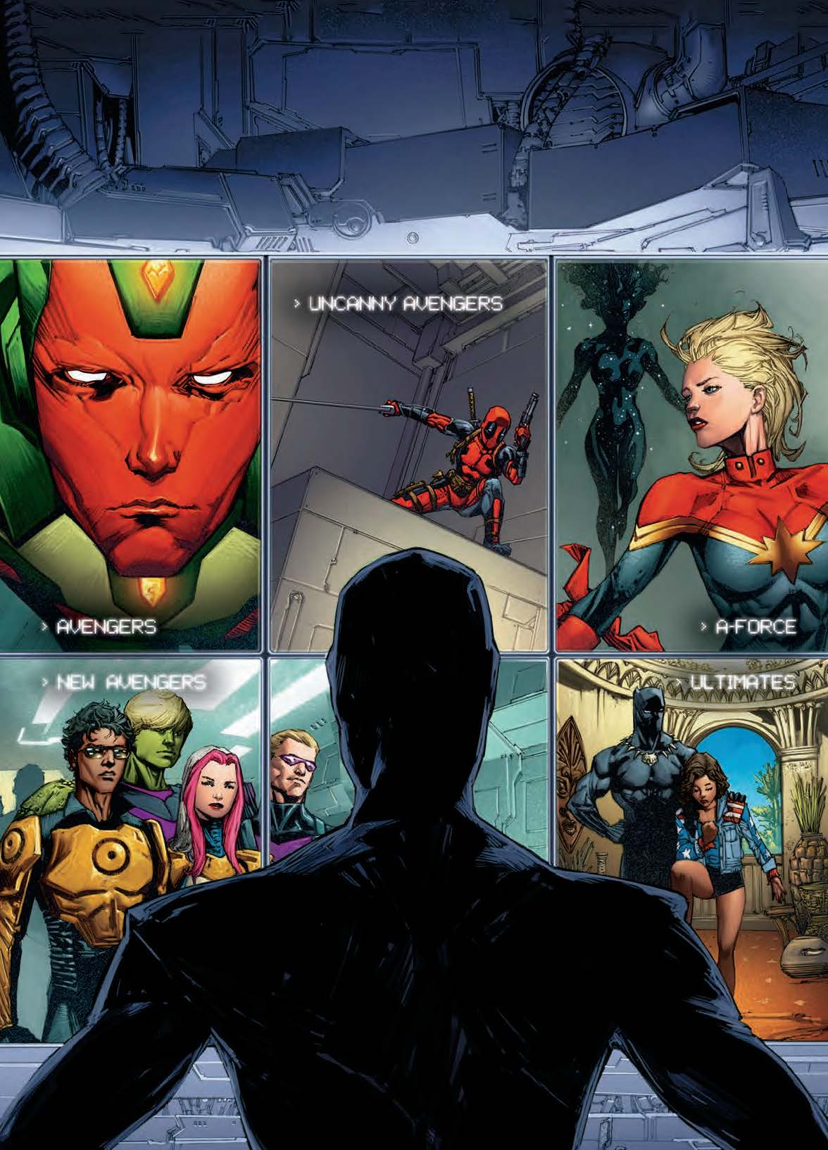 Copertina fumetto AVENGERS