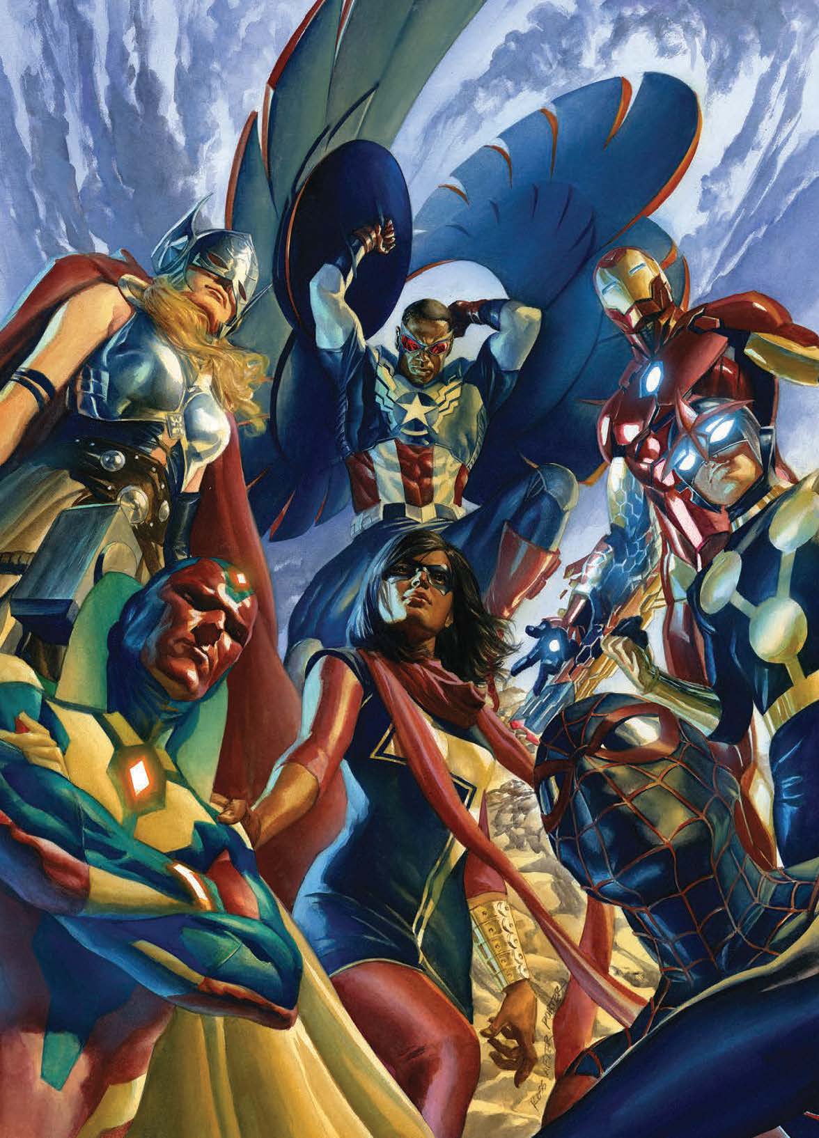 Copertina fumetto I NUOVISSIMI AVENGERS vol. 1