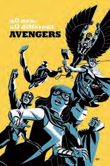 Copertina fumetto I NUOVISSIMI AVENGERS vol. 1