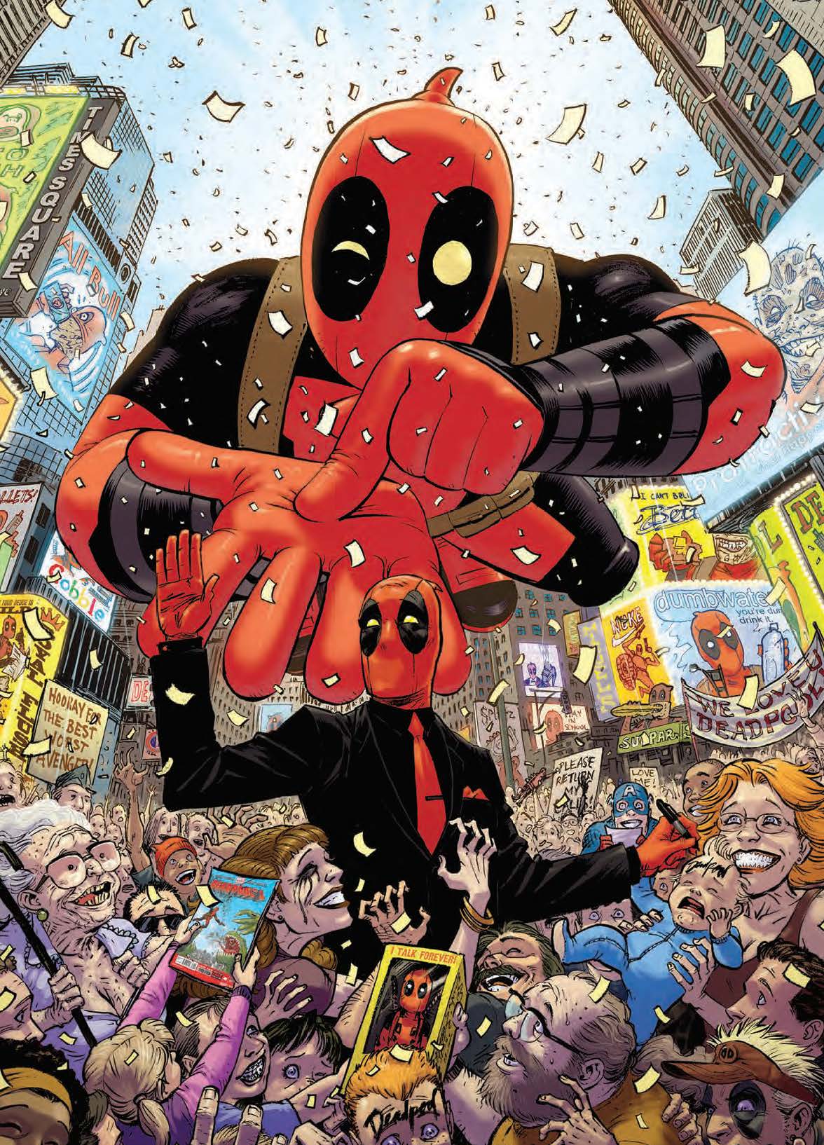 Copertina fumetto DEADPOOL vol. 1