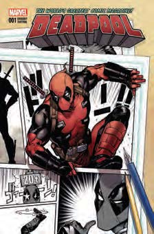 Copertina fumetto DEADPOOL vol. 1
