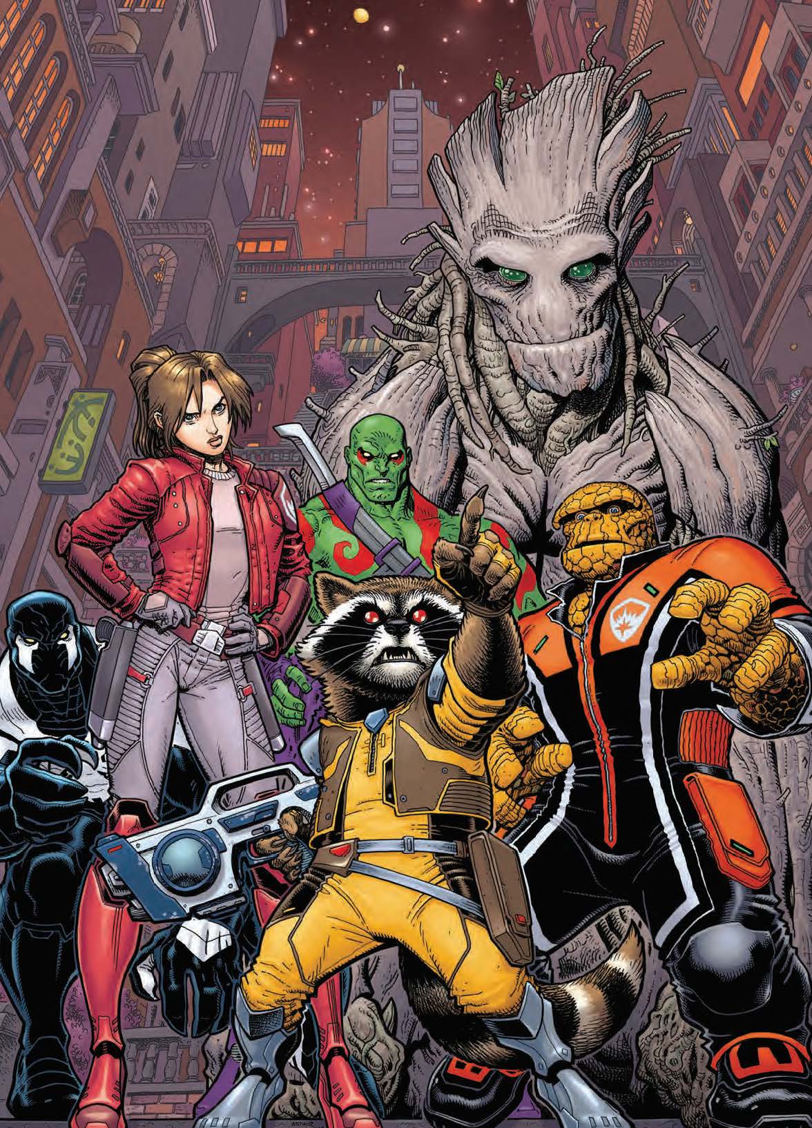 Copertina fumetto GUARDIANI DELLA GALASSIA vol. 1