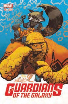 Copertina fumetto GUARDIANI DELLA GALASSIA vol. 1