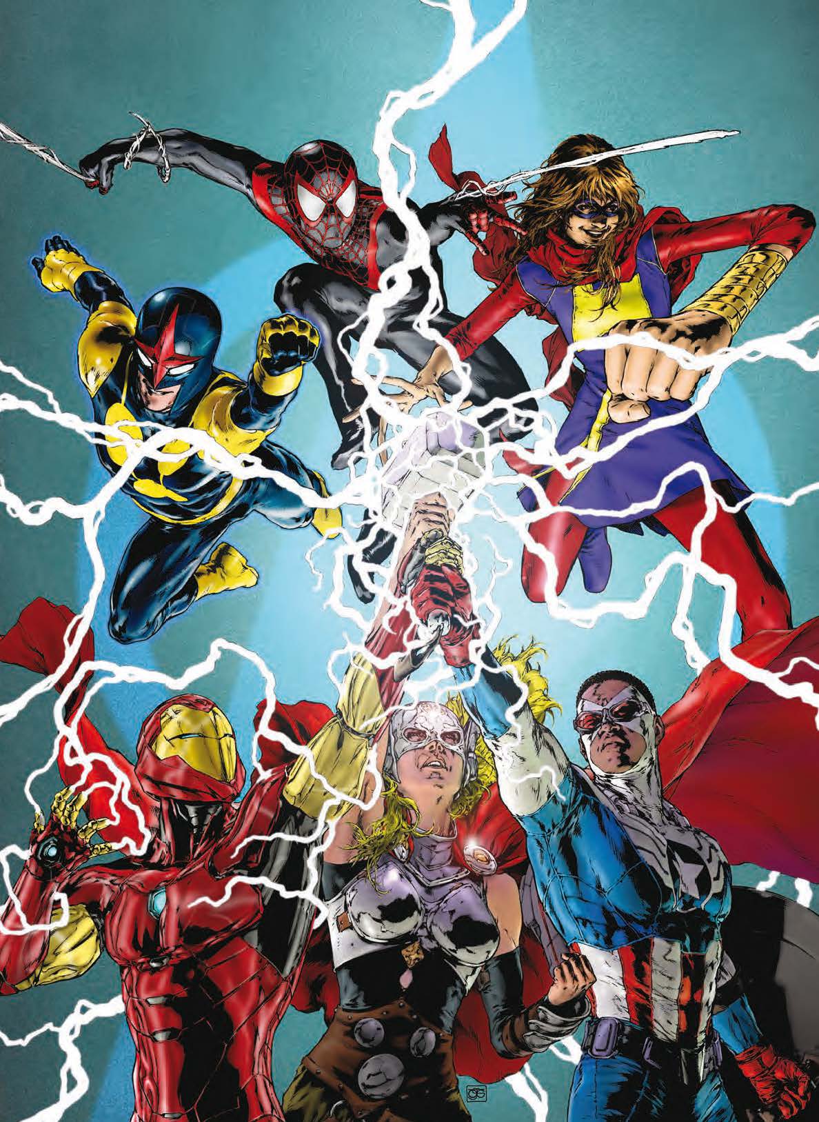 Copertina fumetto I NUOVISSIMI AVENGERS vol. 4