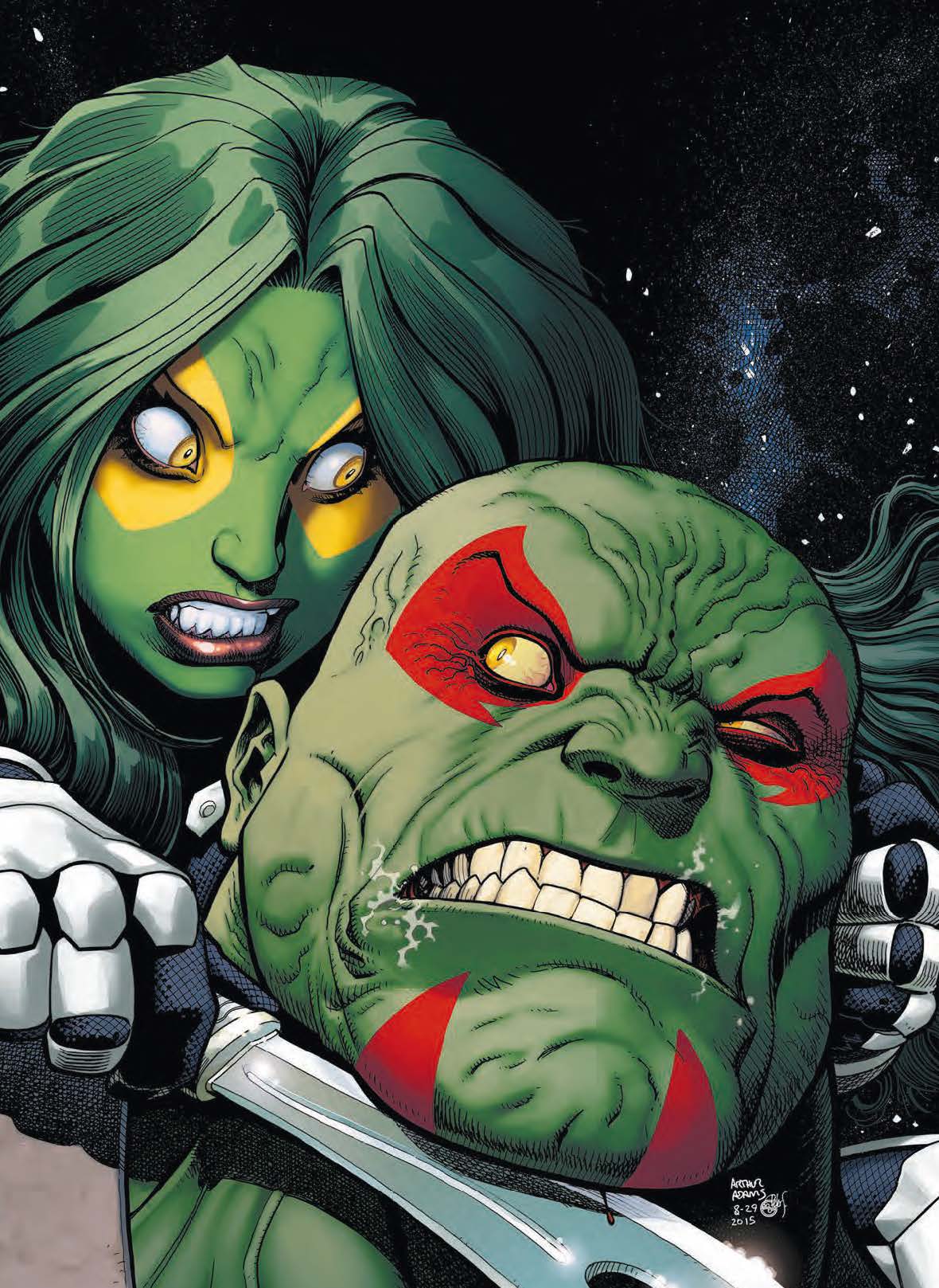 Copertina fumetto GUARDIANI DELLA GALASSIA vol. 3