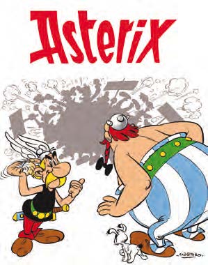 Copertina fumetto ASTERIX E IL REGALO DI CESARE vol. 21