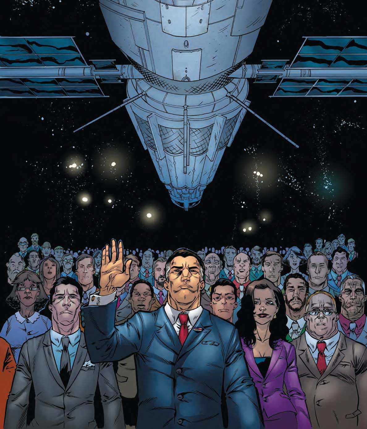 Copertina fumetto LETTER 44 vol. 1