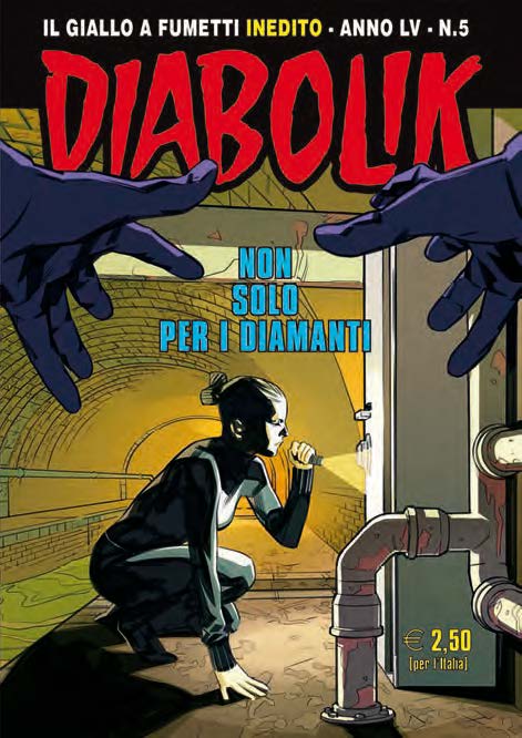 Copertina fumetto NON SOLO PER I DIAMANATI