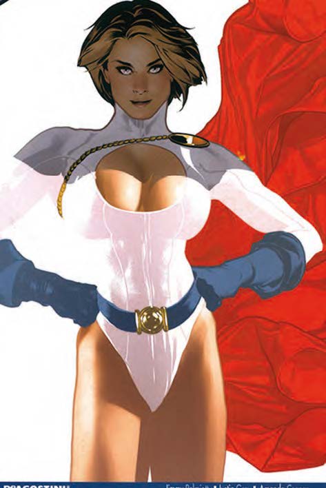 Copertina fumetto POWER GIRL vol. 1