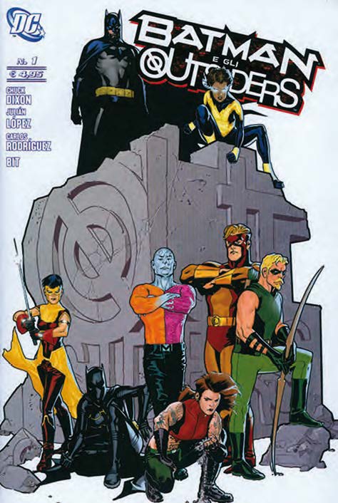 Copertina fumetto BATMAN E GLI OUTSIDERS vol. 1