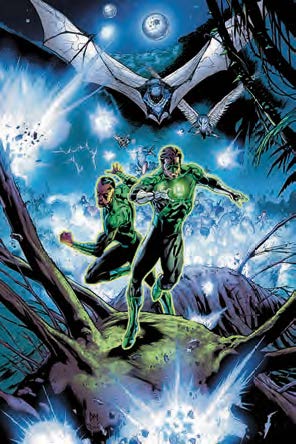 Copertina fumetto LANTERNA VERDE vol. 8