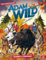 Copertina fumetto UOMINI E CINGHIALI