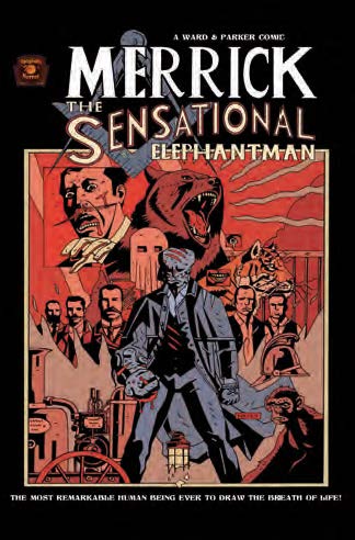 Copertina fumetto MERRICK:THE SENSATIONAL ELEPHANTMAN