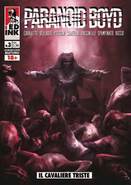Copertina fumetto PARANOID BOYD vol. 3