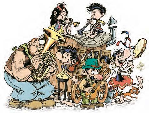 Copertina fumetto GIROVAGHI