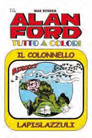 Copertina fumetto IL COLONNELLO LAPISLAZZULI