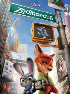Copertina fumetto ZOOTROPOLIS