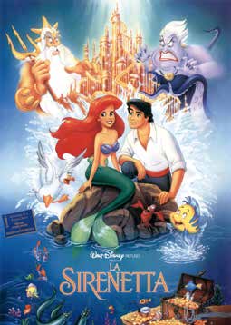 Copertina fumetto LA SIRENETTA