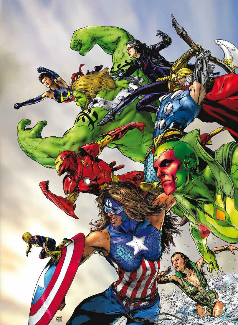 Copertina fumetto I NUOVISSIMI AVENGERS vol. 6