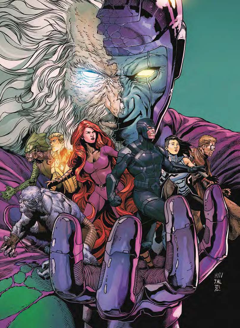 Copertina fumetto INCREDIBILI INUMANI vol. 3