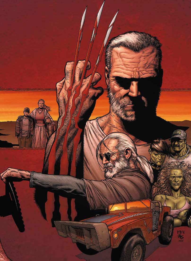 Copertina fumetto VECCHIO LOGAN