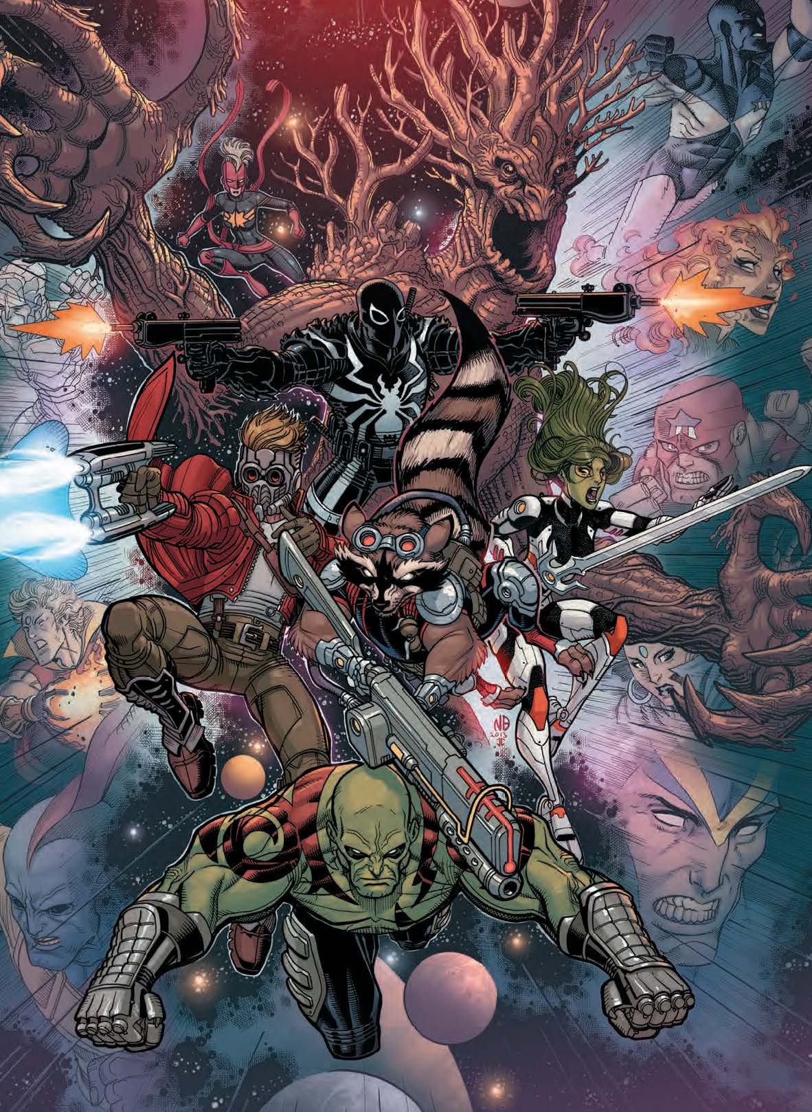 Copertina fumetto GUARDIANI DELLA GALASSIA vol. 3