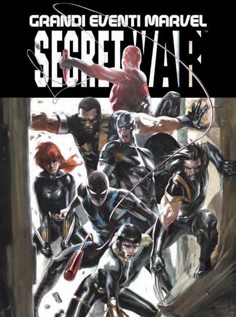 Copertina fumetto SECRET WARS
