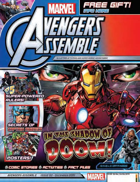 Copertina fumetto MARVEL ADVENTURES: AVENGERS MAGAZINE vol. 15