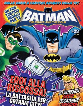 Copertina fumetto BATMAN THE BRAVE AND THE BOLD vol. 23