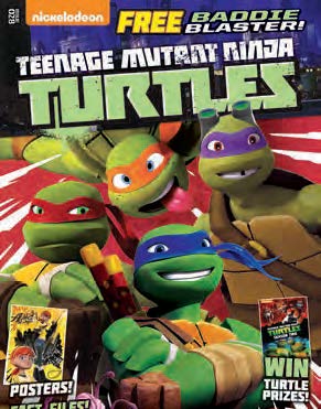 Copertina fumetto TEENAGE MUTANT NINJA TURTLES MAGAZINE vol. 28