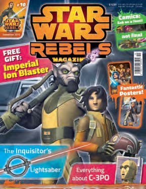 Copertina fumetto STAR WARS REBELS MAGAZINE vol. 10